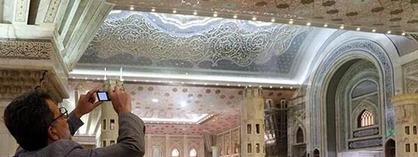عکس داخل حرم امام خمینی