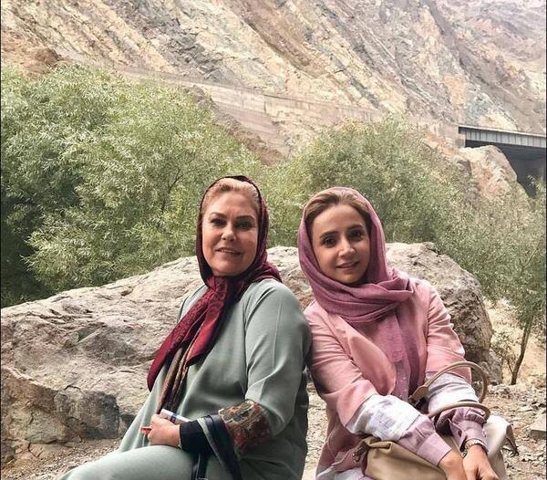 عکس شبنم قلی خانی و همسرش و فرزندش