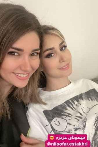 عکس زن شاهرخ استخری سپیده بزمی پور