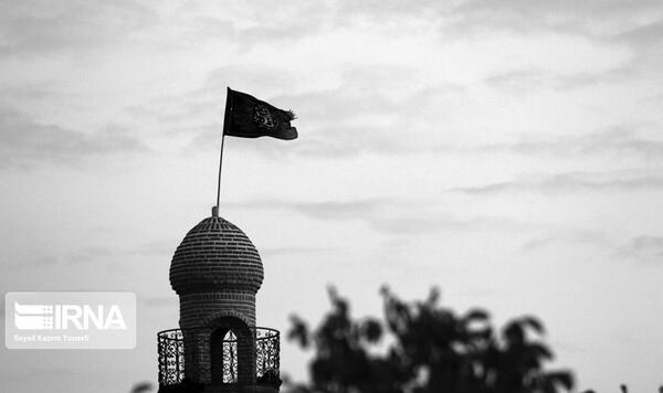 عکس سیاه سفید امام حسین