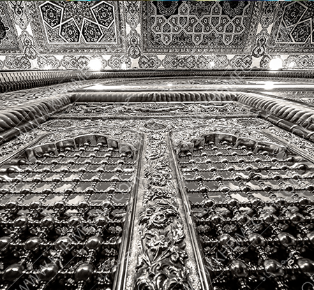 عکس سیاه سفید امام حسین