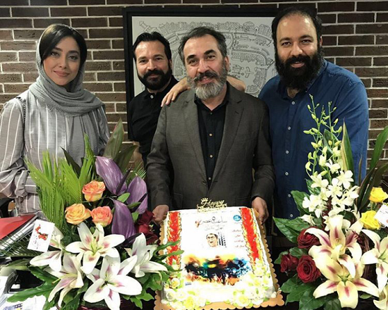 عکس تولد سیامک انصاری