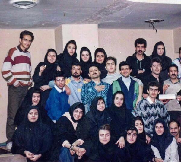 عکس الناز شاکردوست در زمان دانشجویی