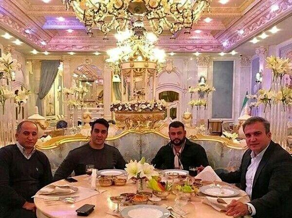 عکس پوریا پورسرخ در عروسی خواهرش