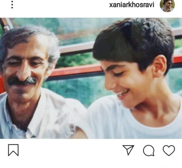 عکس قدیمی زانیار خسروی