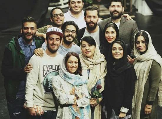 عکس ساره بیات و شهاب حسینی