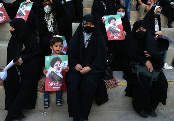 عکس حامیان رئیسی