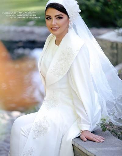عکس عروسی شبنم مقدمی