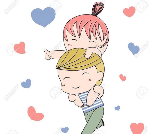 عکس قلب کارتونی