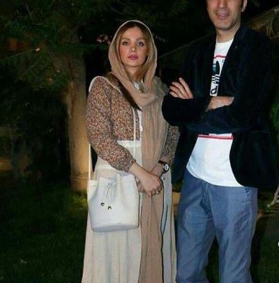 عکس امیر مهدی ژوله و همسر و دخترش