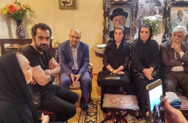 عکس زن داریوش اسدزاده