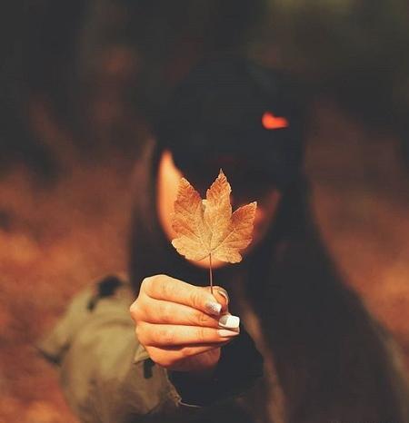 عکس دختر فیک پاییزی