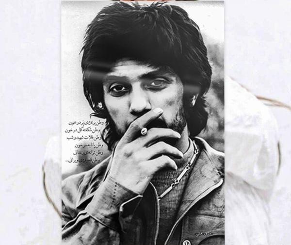 عکسهای داریوش اقبالی با سیگار
