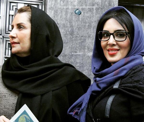عکس فریبا نادری و لیلا بلوکات