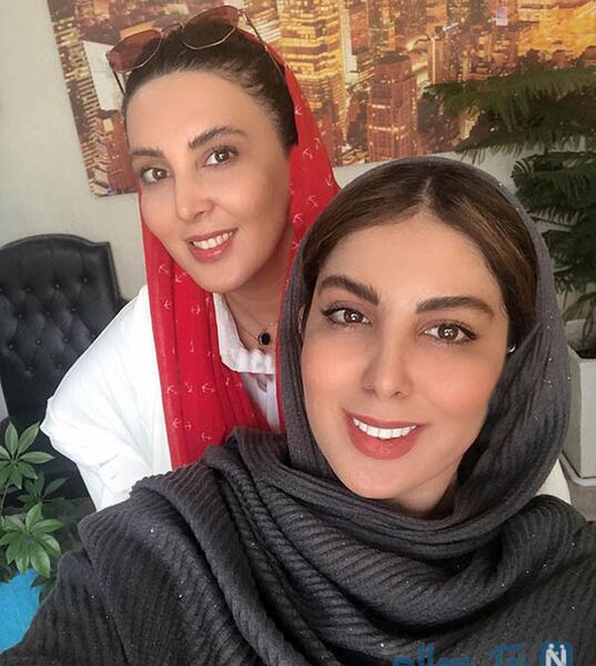 عکس فریبا نادری و لیلا بلوکات