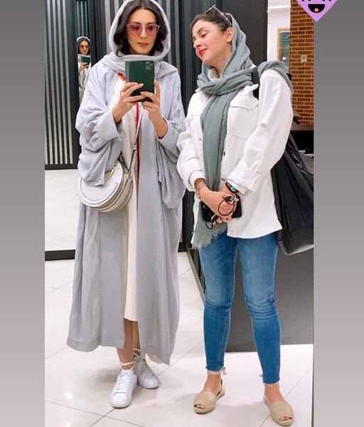 عکس فریبا نادری و لیلا بلوکات