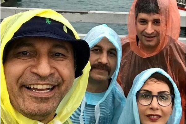 عکس رضا عطاران در تایلند
