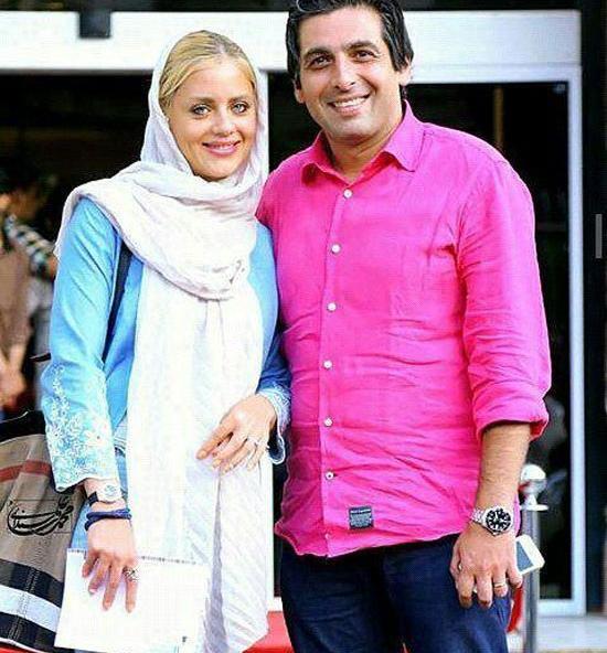 عکس حمید گودرزی با همسر سابقش