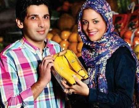 عکس حمید گودرزی با همسر سابقش