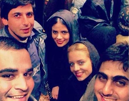 عکس حمید گودرزی با همسر سابقش