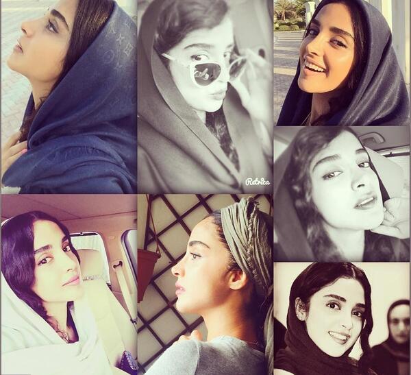 عکسهای الهه حصاری مادرش
