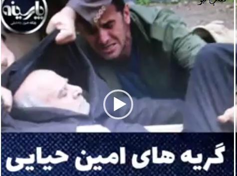 عکس قبر امین حیایی