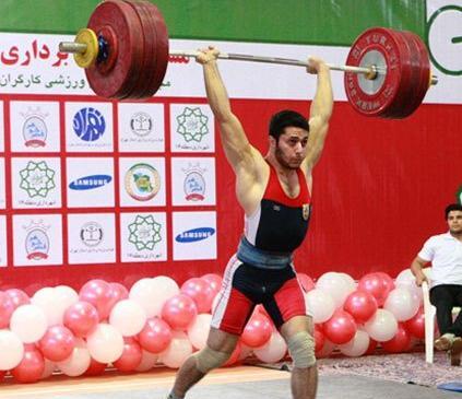 عکس علی میری وزنه بردار