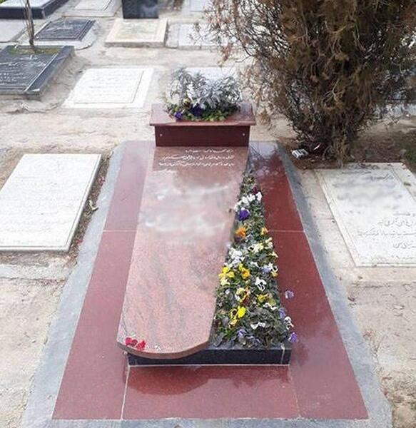 عکس سنگ قبر تهران