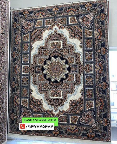 عکس فرش حوض نقره کرم