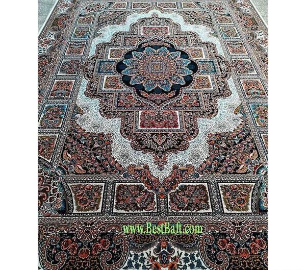 عکس فرش حوض نقره کرم