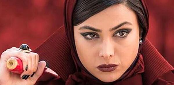 عکس نیمرخ آزاده صمدی