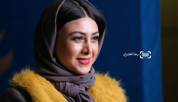 عکس نیمرخ آزاده صمدی