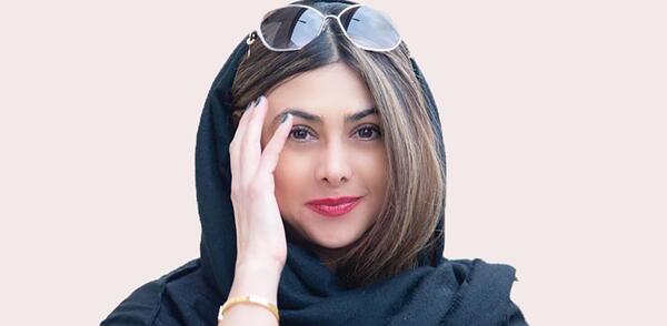 عکس نیمرخ آزاده صمدی