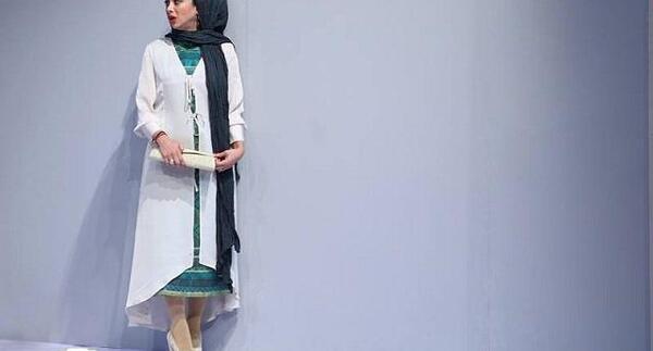 عکس نیمرخ آزاده صمدی