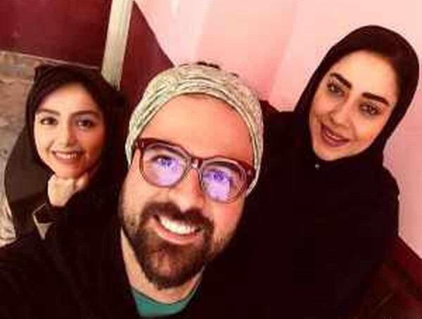 عکس نیمرخ آزاده صمدی