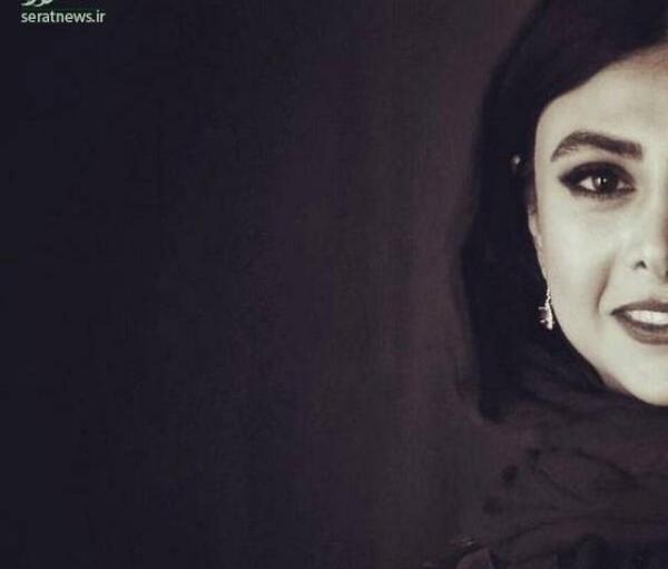 عکس نیمرخ آزاده صمدی