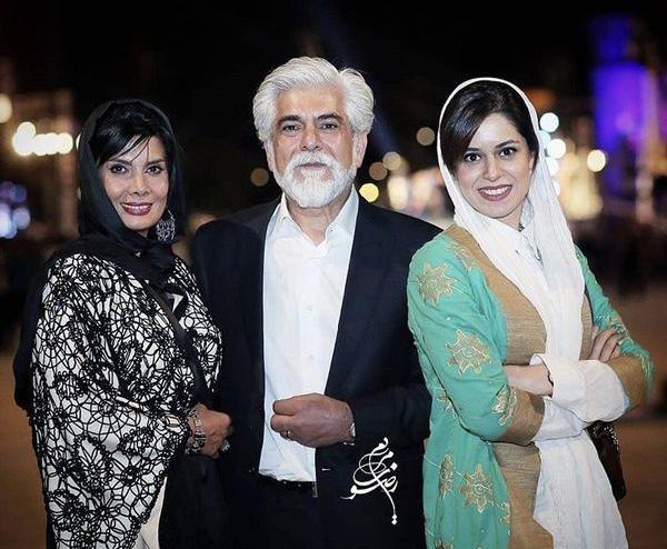 عکس حسین پاکدل با زنش