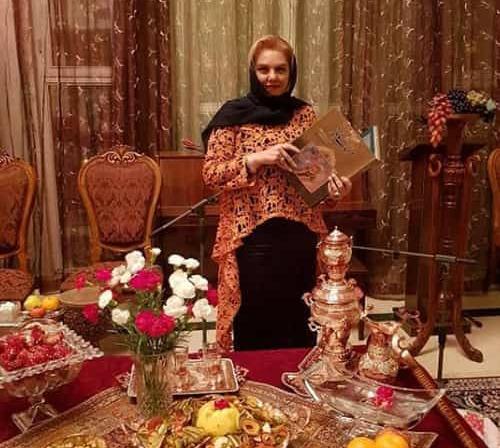 عکس افسانه چهره آزاد در سریال احضار