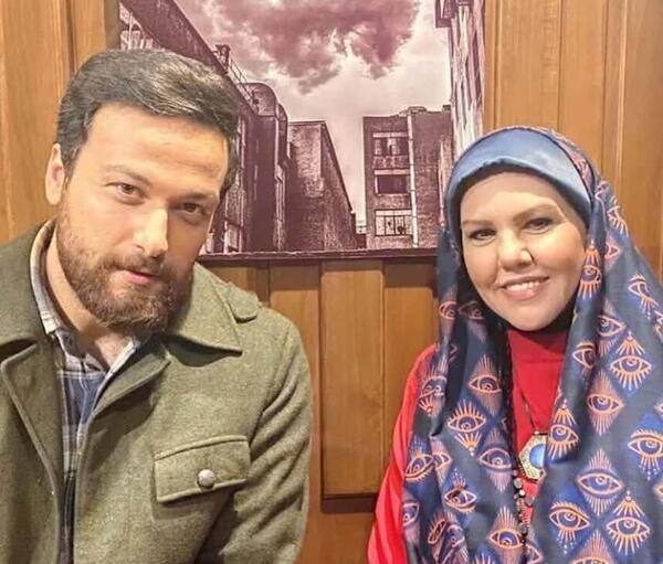عکس افسانه چهره آزاد در سریال احضار