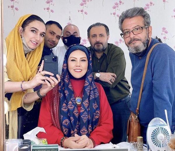 عکس افسانه چهره آزاد در سریال احضار
