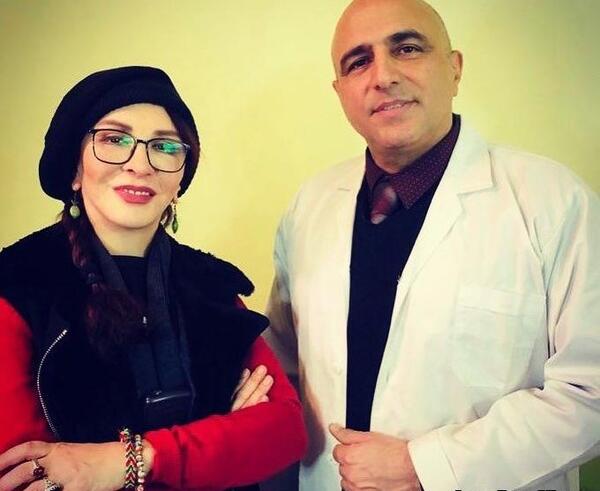 عکس بی حجابی افسانه بایگان