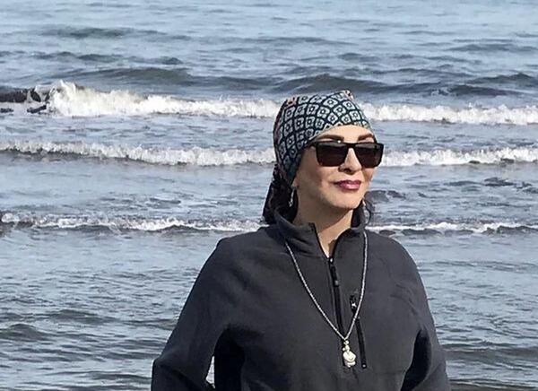 عکس بی حجابی افسانه بایگان