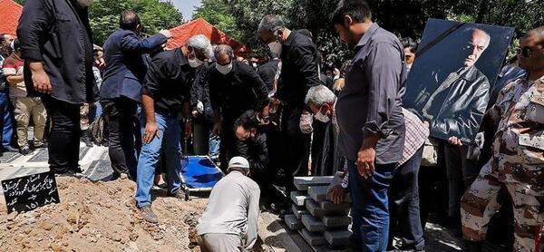 عکس سیروس گرجستانی در سردخانه