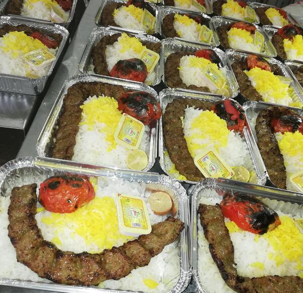 عکس چلو کباب نذری