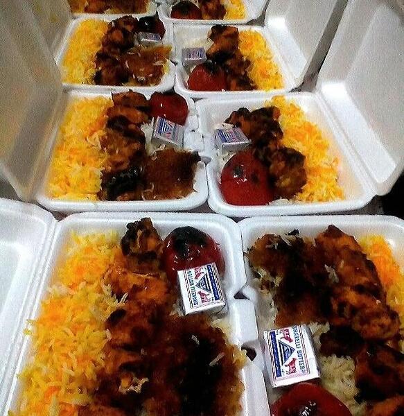 عکس چلو کباب نذری