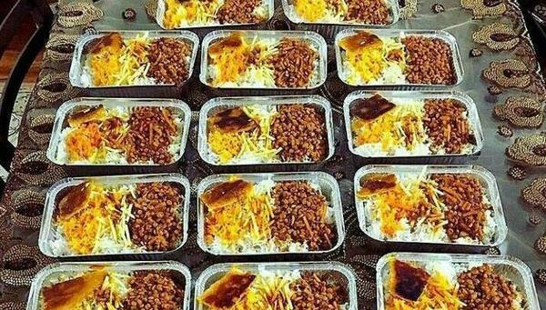 عکس چلو کباب نذری