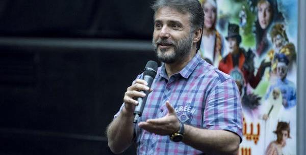 عکس سید جواد هاشمی در اهوی پیشونی سفید