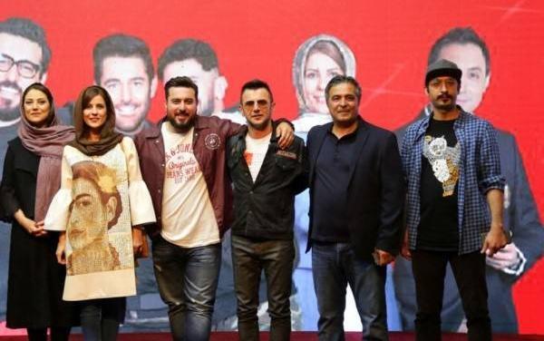عکس سارا بهرامی در ساخت ایران
