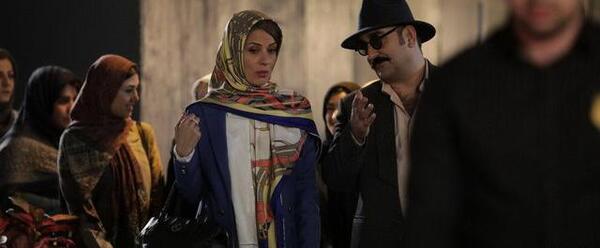 عکس سارا بهرامی در ساخت ایران