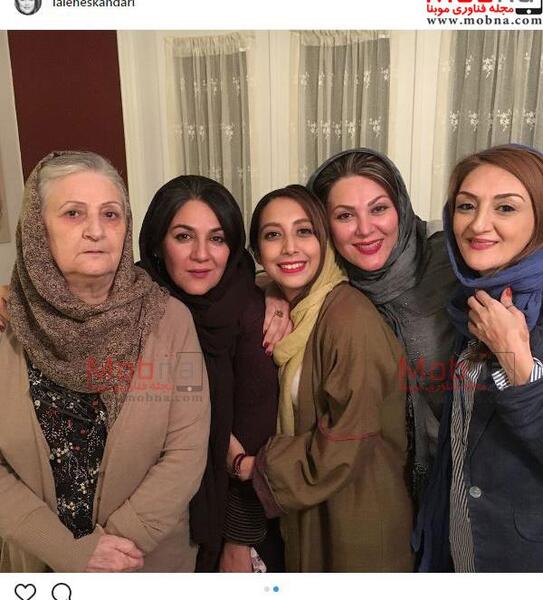 عکس ستاره اسکندری و لاله اسکندری